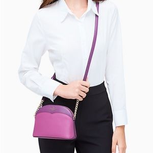 Kate Spade payton colorblock dome crossbody